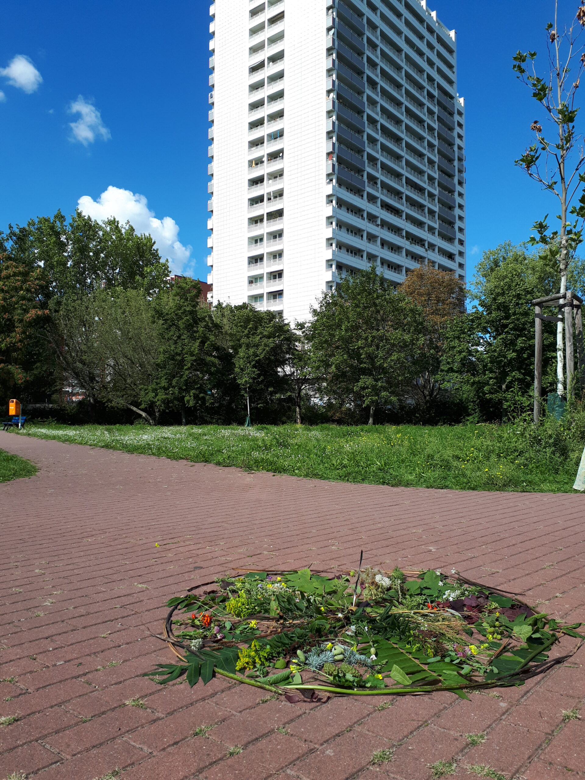 Landart im Fennpfuhlpark