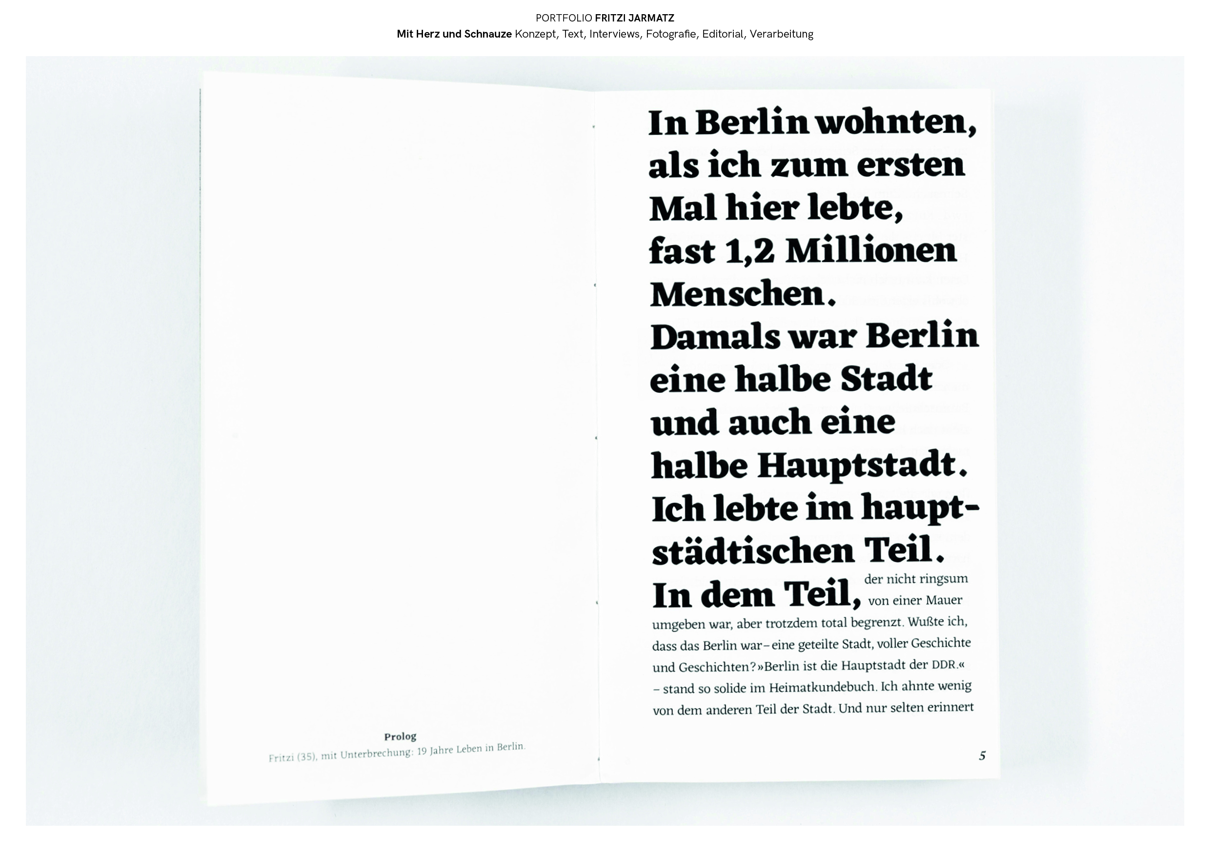 Mit Herz und Schnauze – Texteil