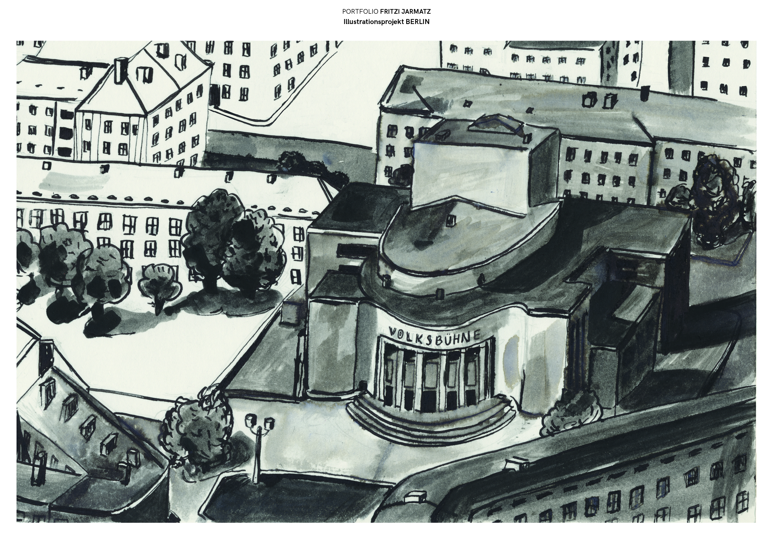 Illustration Wildes Berlin | Auszug