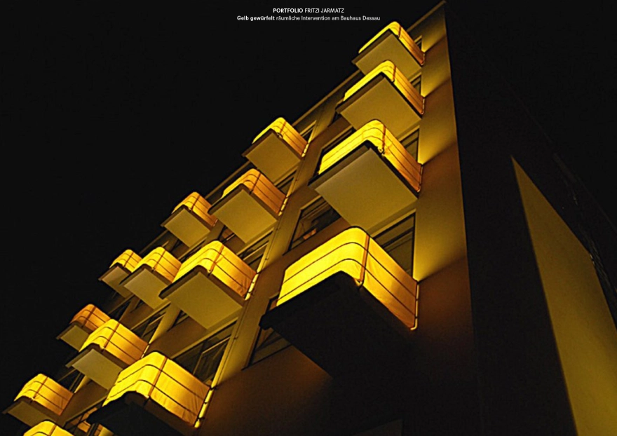 Prellerhaus Lichtinstallation