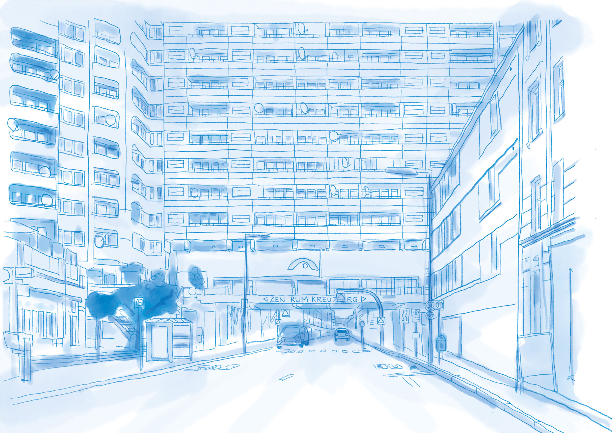 Umgang mit Gefühlen | Broschüre mit Ratgeberliteraturtips für Familien | grafisches Konzept, Illustrationen und Layout | Broschüre, Postkarten und Plakate | für das Familienservicecenter im Bezirksamt Friedrichshain Kreuzberg