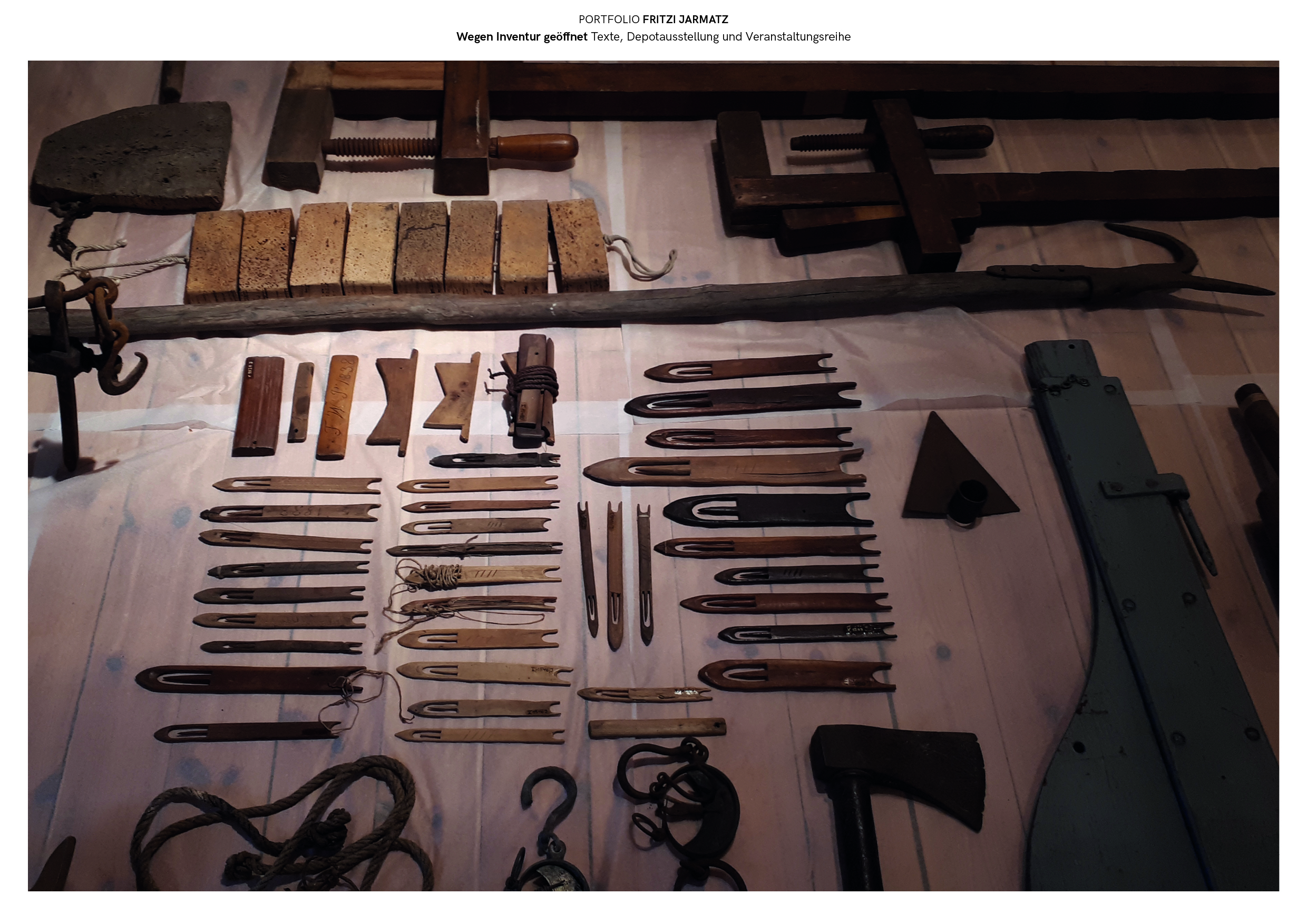 Wegen Inventur geöffnet. Veranstaltungsreihe und Inventurausstellung | Ausgezeichnet mit dem Innitiativpreis der Sparkasse.in Kooperation mit Steffen Schuhmann, Florentine Nadolni, Kristina Geissler | für Burg Beeskow